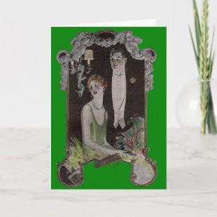 1920s Leyendecker Arrow shirt ad Card