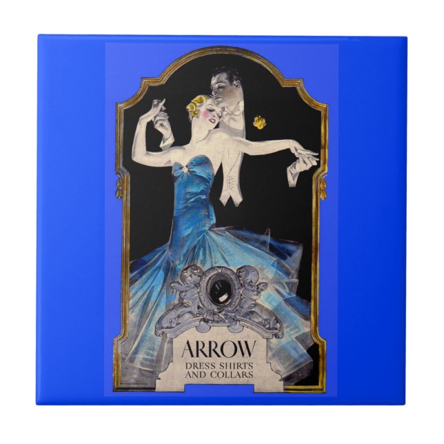 1920s Leyendecker Arrow shirt ad no. 1 Tile (Front)