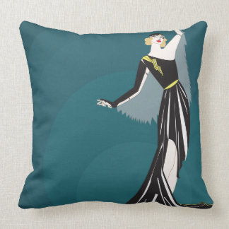 1920's Model Throw Pillow