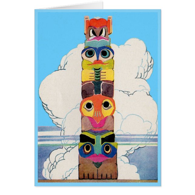 1920s totem pole (Front)