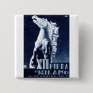 1921 Italian Film Festival 2 Inch Square Button