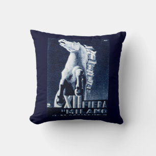 1921 Italian Film Festival Throw Pillow