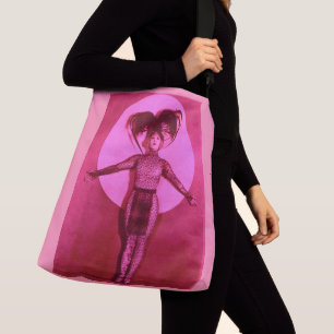 1922 oddball movie star get-up - pink crossbody bag
