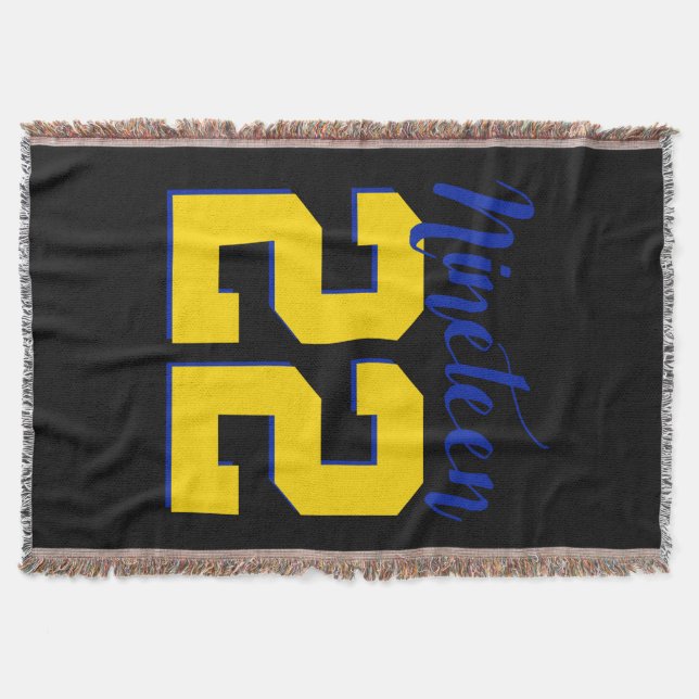 1922 Throw Blanket (Front)