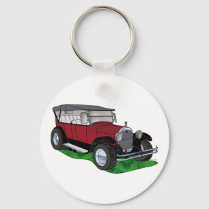 1923 Oldsmobile Touring - Red Keychain