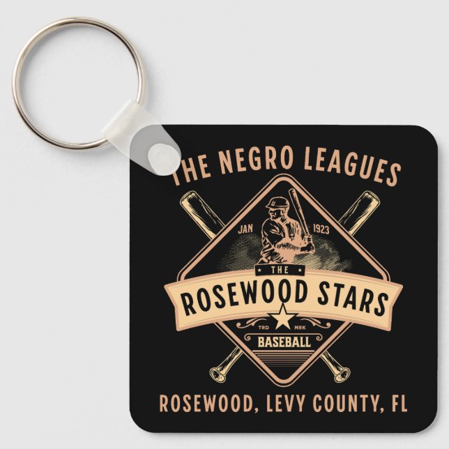 1923 Rosewood Stars Negro League Baseball Legacy Keychain (Front)