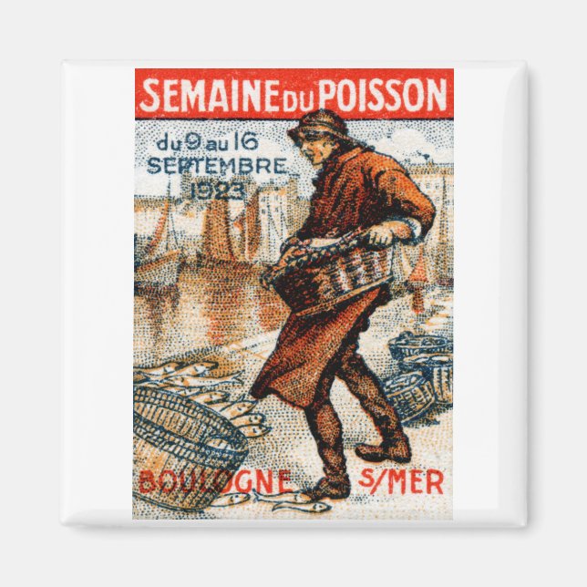 1923 Seafood Festival Magnet (Front)