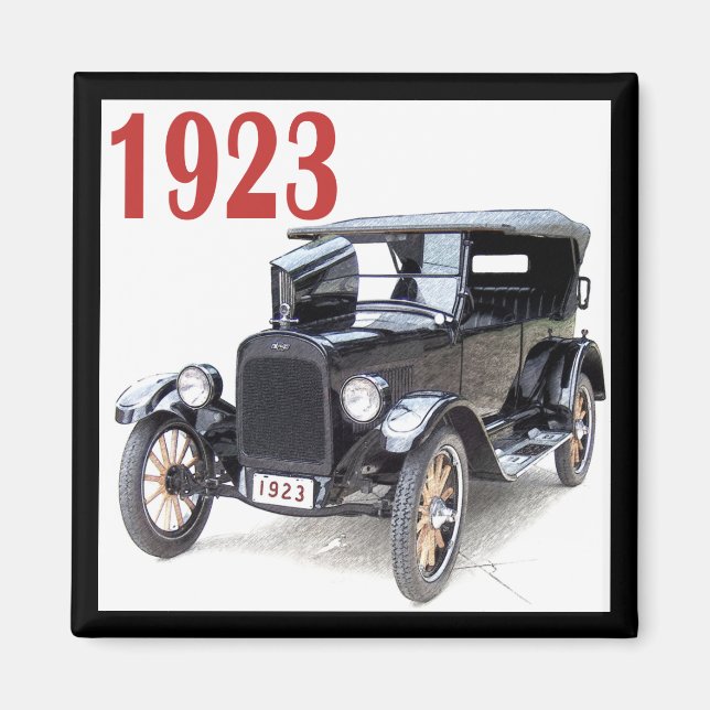 1923 TOURING CAR MAGNET (Front)