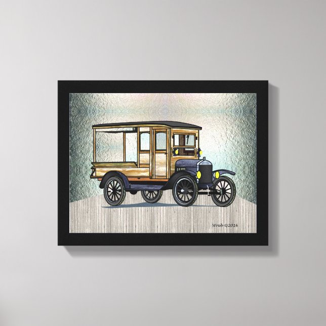 1924 IHC Huckster Canvas Print (Front)