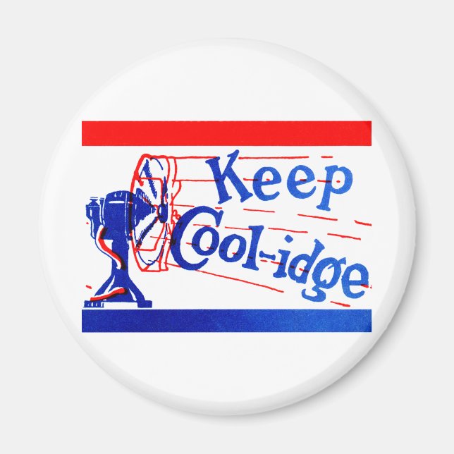 1924 Keep Coolidge Magnet (Front)