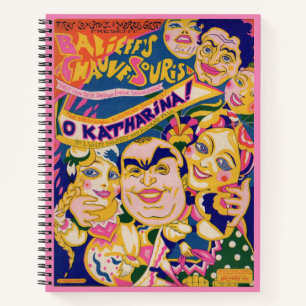 1924 ‘O Katharina’ sheet music cover Notebook