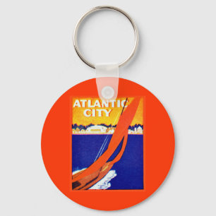 1925 Atlantic City Keychain