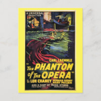 1925 Phantom of the Opera Advertisement Retro