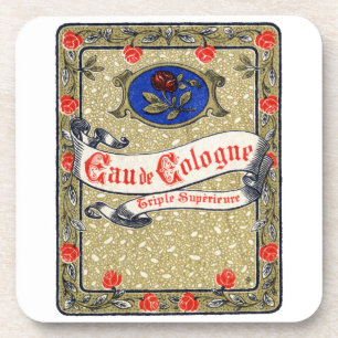 1925 Superior Eau de Cologne perfume Coaster
