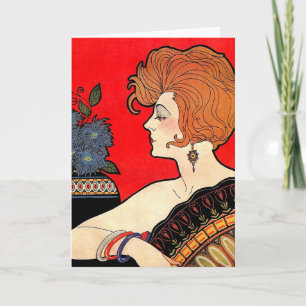 1925 woman card