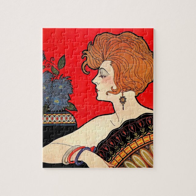 1925 woman jigsaw puzzle (Vertical)