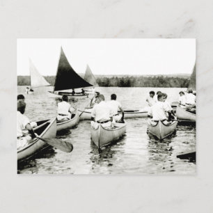 1925 Young Mens Summer Camp Postcard