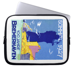 1927 Bremerhaven Germany Laptop Sleeve