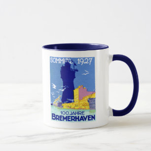 1927 Bremerhaven Germany Mug