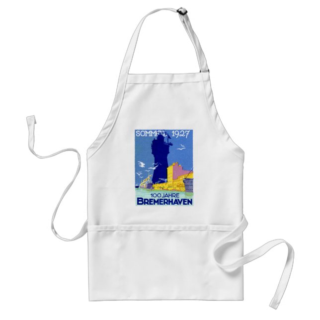 1927 Bremerhaven Germany Standard Apron (Front)