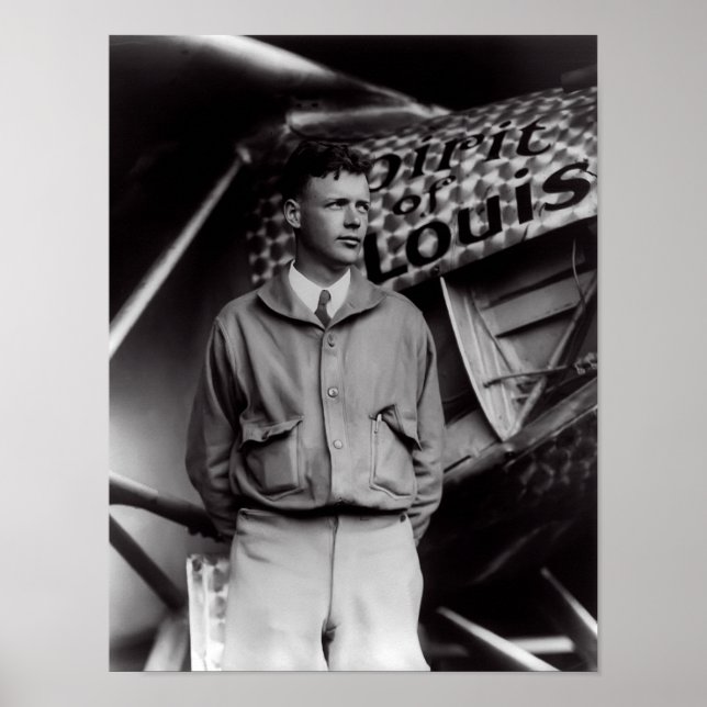 1927 CHARLES LINDBERGH POSTER (Front)