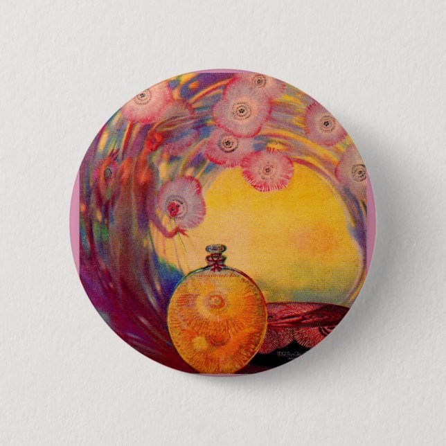1927 Roger & Gallet perfume ad 2 Inch Round Button (Front)