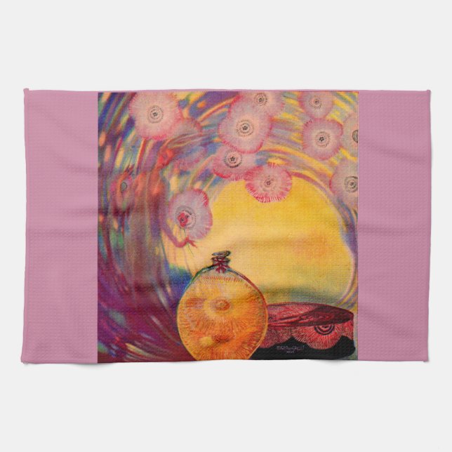 1927 Roger & Gallet perfume ad Kitchen Towel (Horizontal)