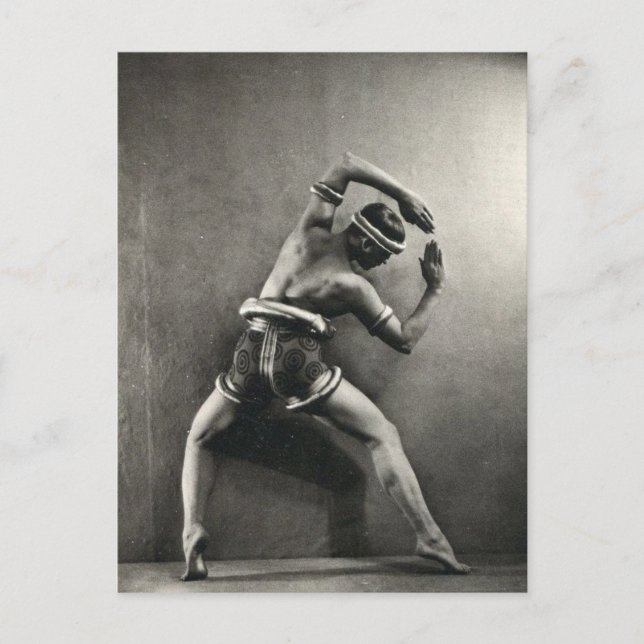 1928 Dancer Postcard (Front)