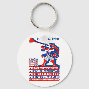 1928 Lwow Eastern International Fair Keychain