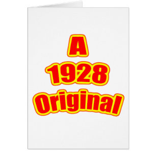 1928 Original Red