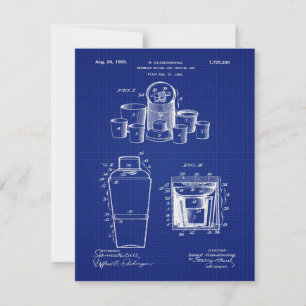 1929 Beverage Mixing Invitation