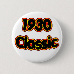 1930 Classic 2 Inch Round Button