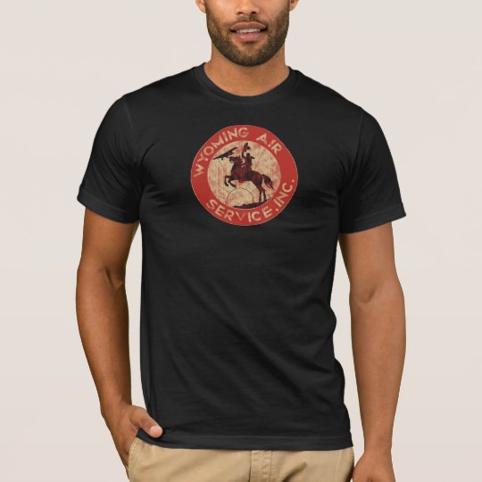 1930 Distressed Wyoming Air Service Tee