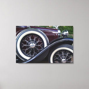 1930 Ford A Classic Car Canvas Print