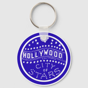 1930 Hollywood California Keychain