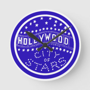 1930 Hollywood California Round Clock