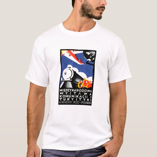 1930 Poznan Expo Poster T-Shirt (Front)