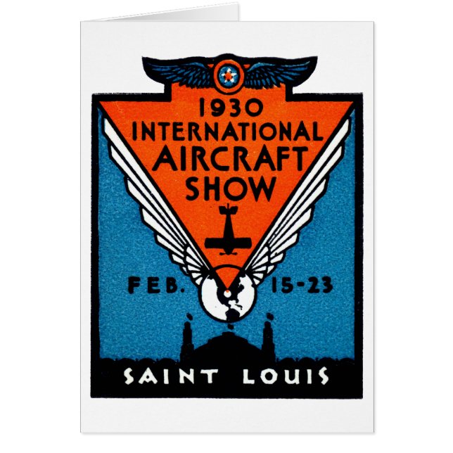 1930 St. Louis Air Show (Front)