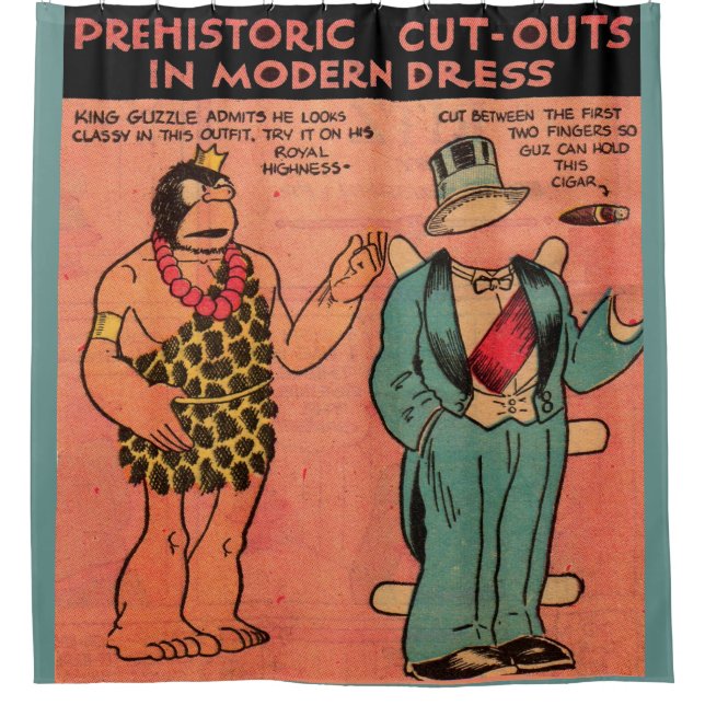 1930s Alley Oop comics cave man King Guzzle (Front)
