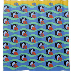 1930s Art Deco Fish - L.A> Union Station Tiles