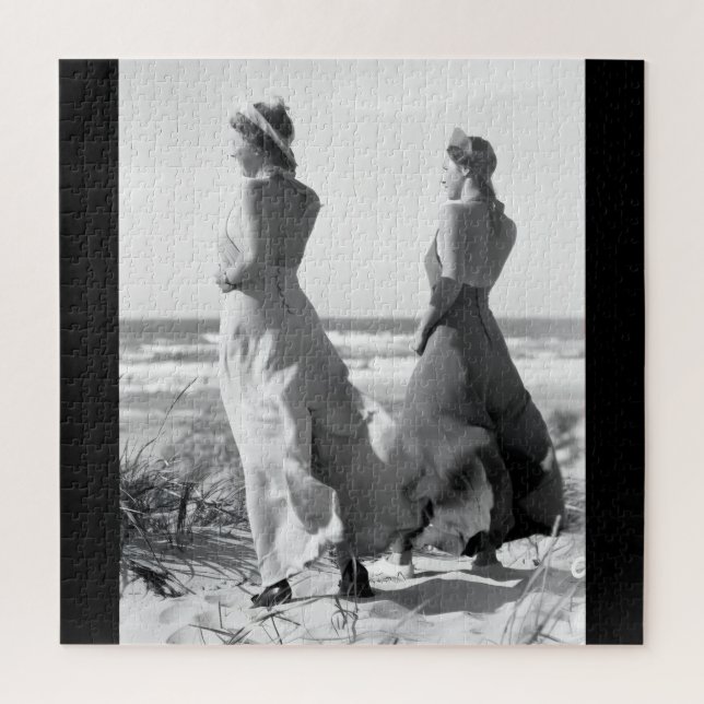 1930s Beach Pyjamas Photo Jigsaw Puzzle (Vertical)