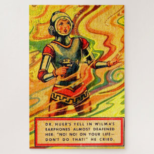1930s Buck Rogers comic Wilma Deering Jigsaw Puzzle