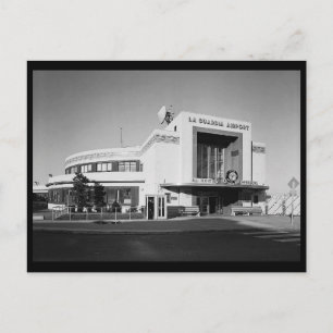 1930s La Guardia Airport, Queens, NY Postcard