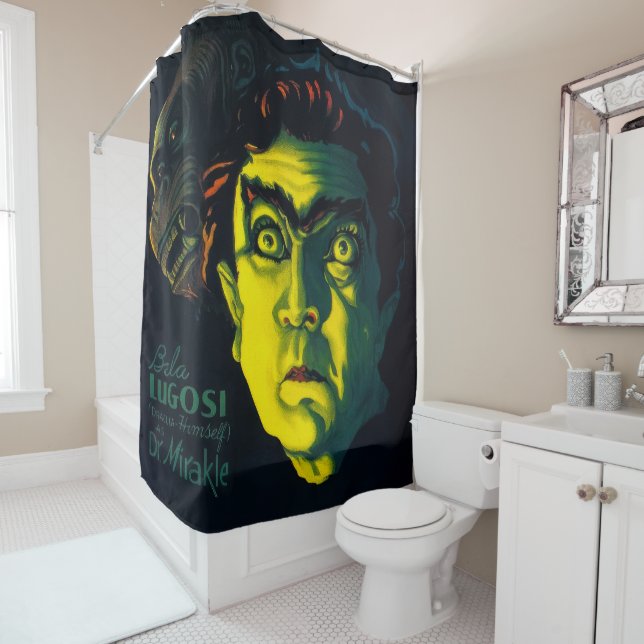 1930's Movie Shower Curtain (In Situ)