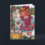 1930s Vintage Happy Birthday Granddaughter Card<br><div class="desc">1930s Vintage Happy Birthday Granddaughter</div>