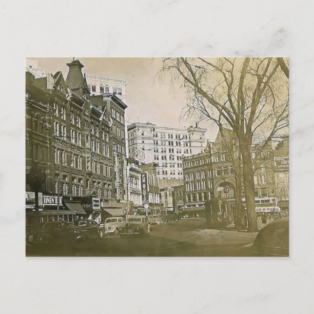1930's Wilkes-Barre Pa. Postcard (Front)