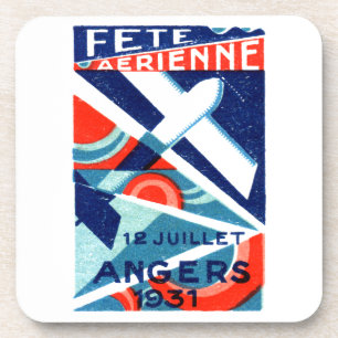 1931 French International Air Show Coaster