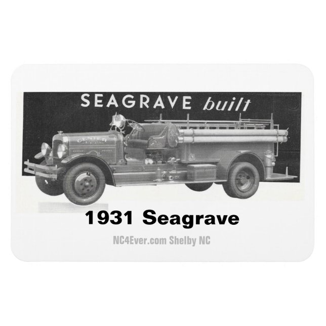 1931 Seagrave Flexible Magnet (Horizontal)