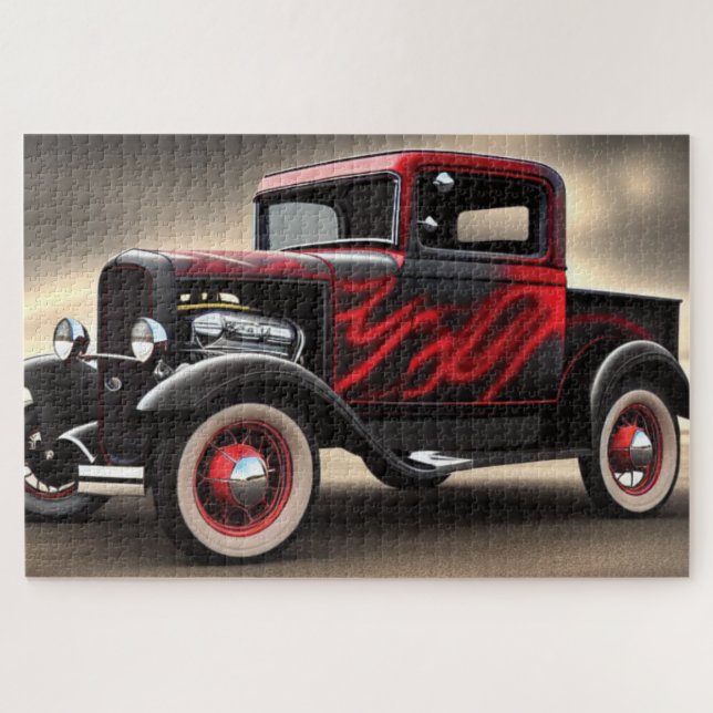 1932 Pickup Truck classique voiture Jigsaw Puzzle (Horizontal)