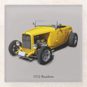 1932 Roadster glass coaster